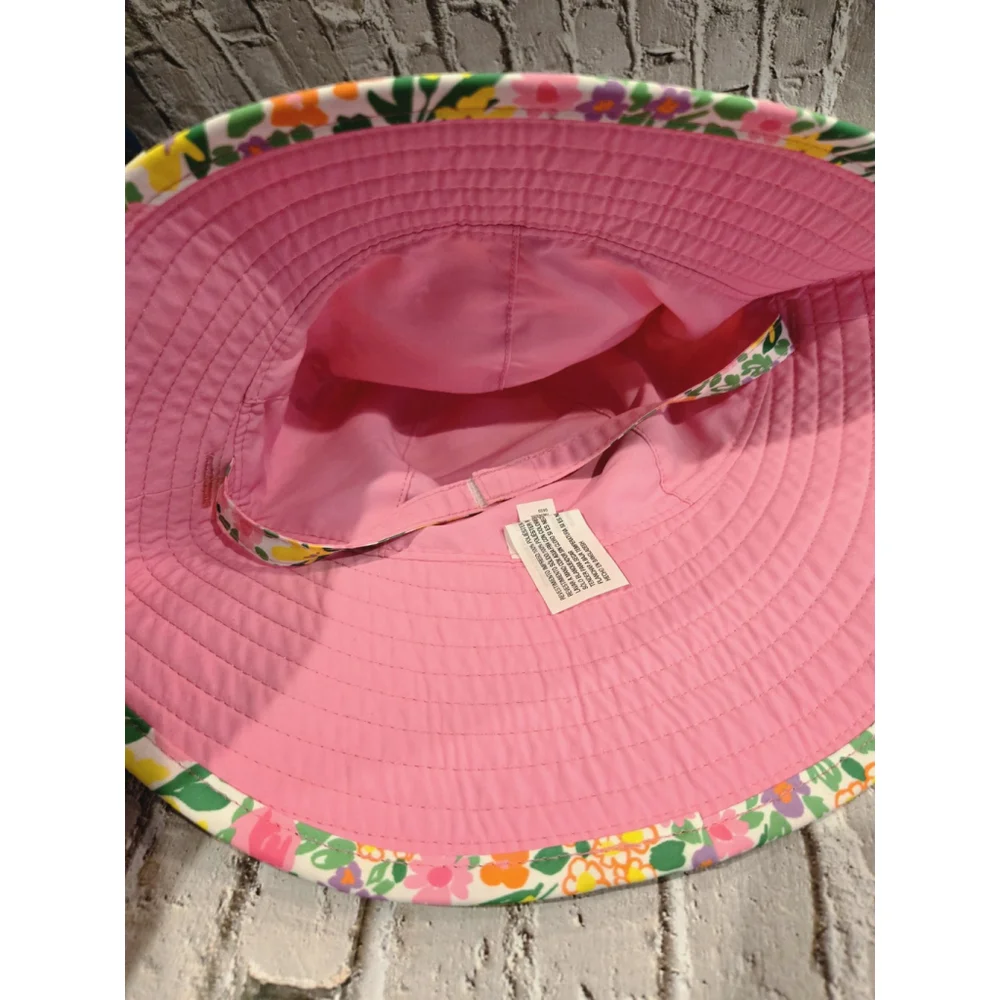 Cat And Jack Baby Pink Floral Bucket Hat, NWOT